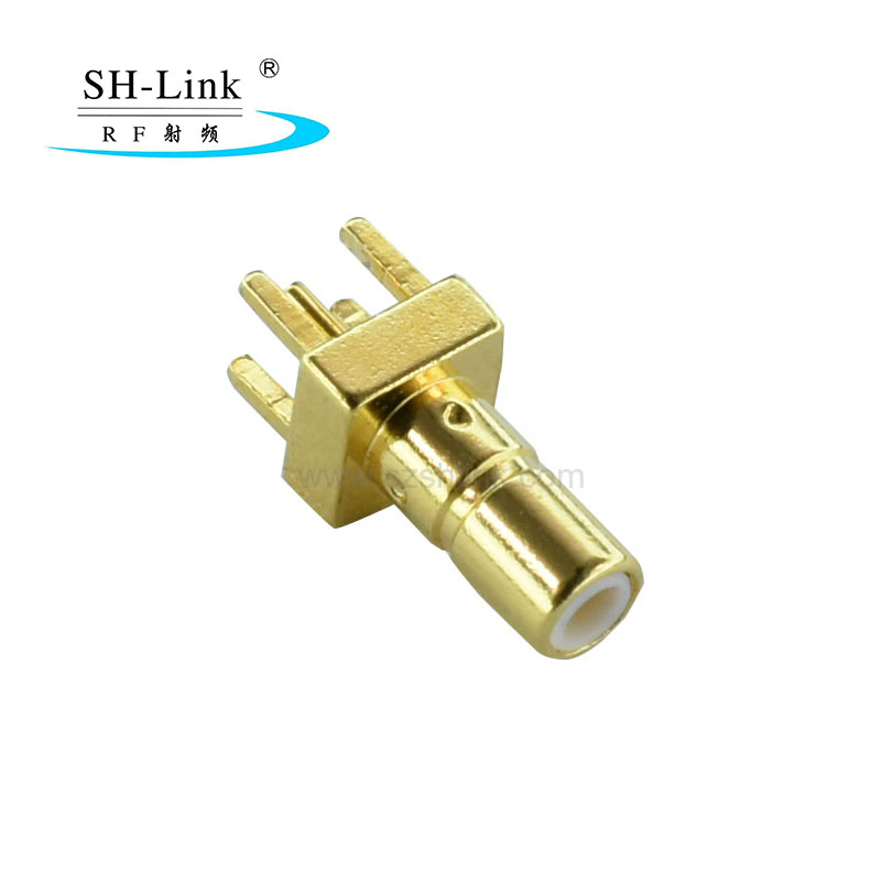 SSMB Male RF Coaxial connector 4 Pins Square Stand Connector PCB Panel Mount Plug Jack Connector